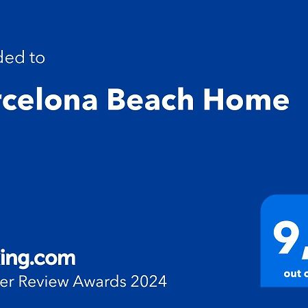 Barcelona Beach Home Eksteriør billede